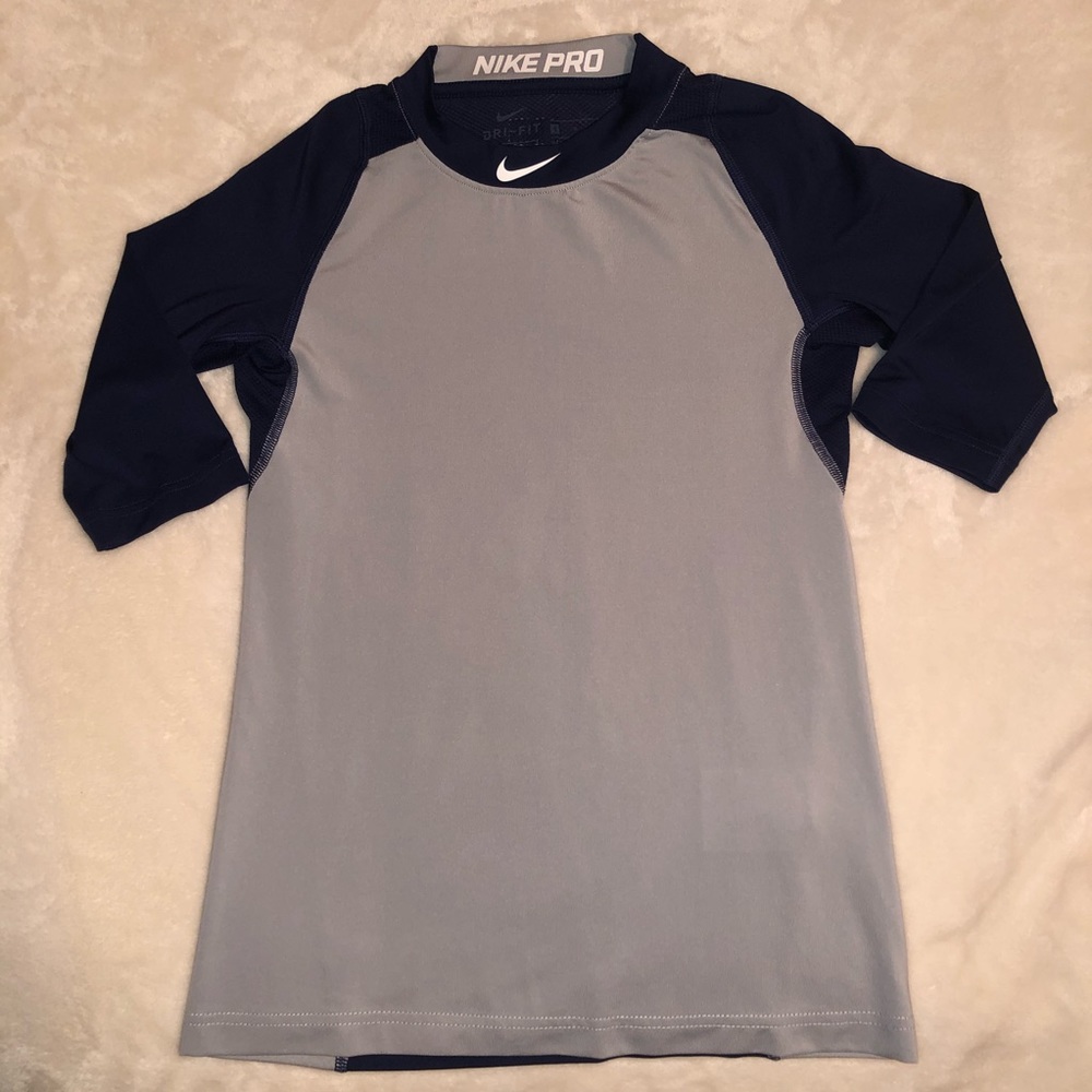 Nike Pro Fitted Baseball Dry Fit Shirt YS